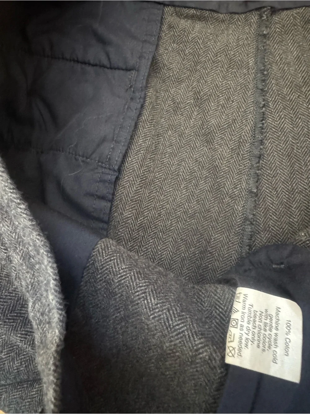 JCREW The Sutton Cotton Herringbone Chino Trousers